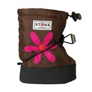 Stonz Booties- Brown Daisy-S