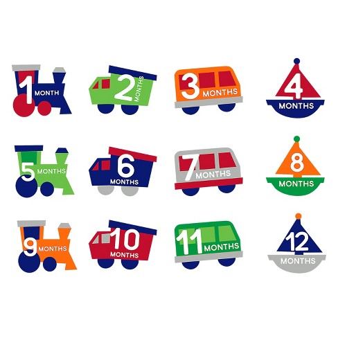 Pear Head All Aboard Belly Stickers PH-73012