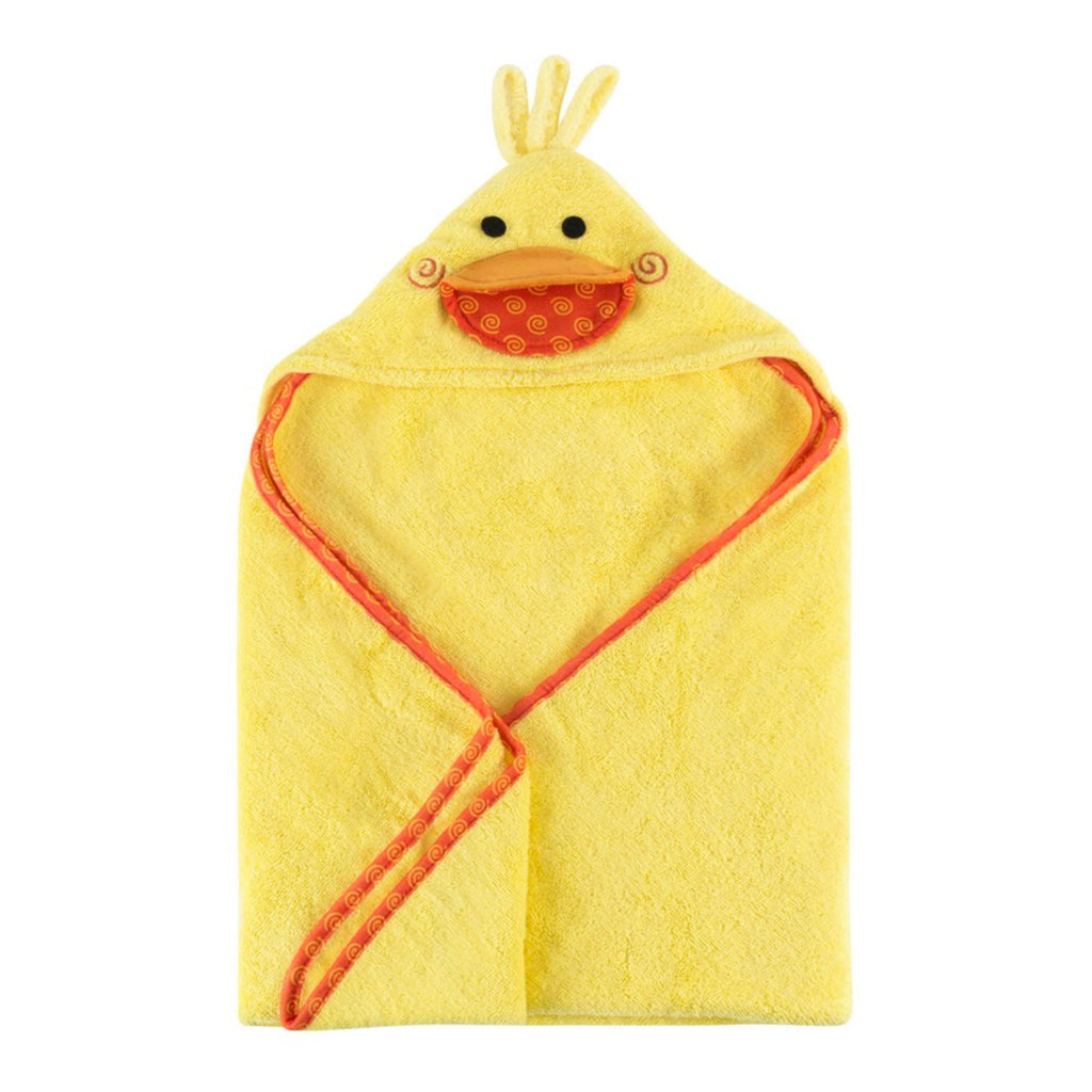 Zoocchini Baby Hooded Towel Puddles the Duck