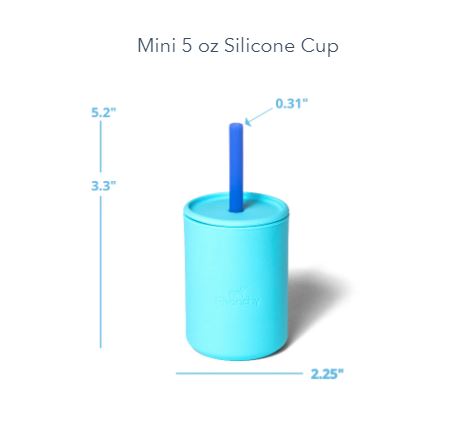 Avanchy La Petite Mini Silicone Cup - Gray AV-MISLCUPGR