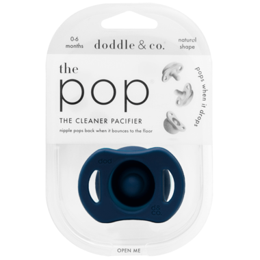 Doddle&Co Pop Cleaner Pacifier Navy About You