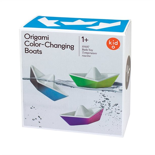 Kido Origami Color Changing Boats K10487