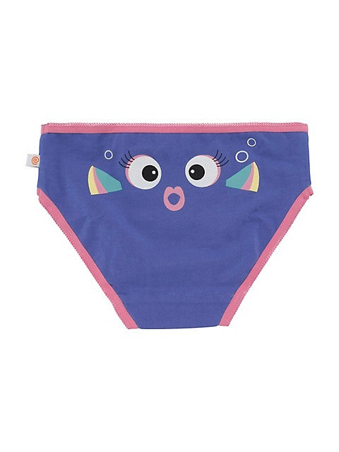 Zoocchini Organic Girls Underwear 3 Piece - Coral Caribe 4T-5T ZOO148 –