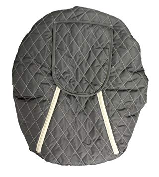 Mint Marshmallow Seat Cover Slate Grey