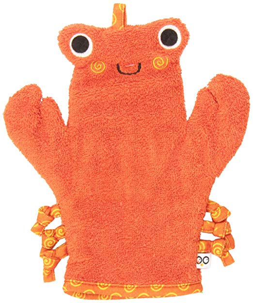 Zoocchini Character Bath Mitt-Charlie the Crab