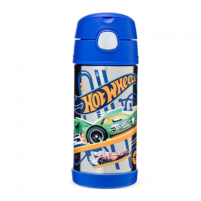 Thermos Funtainer Straw Bottle Hot Wheels