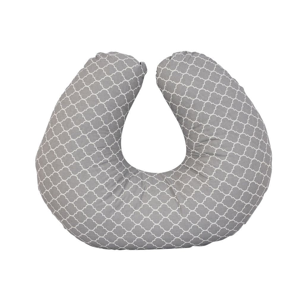Kidilove Nursing Pillow  Grey Quattrofoil