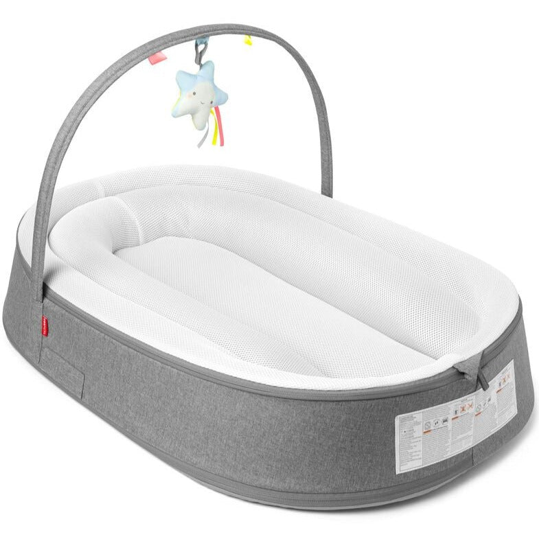 Skip Hop Playful Retreat Baby Nest - Grey/White