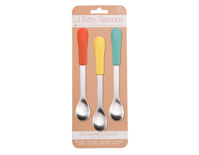 Sugarbooger Lil Bitty Spoon Basic 3pk - A1362