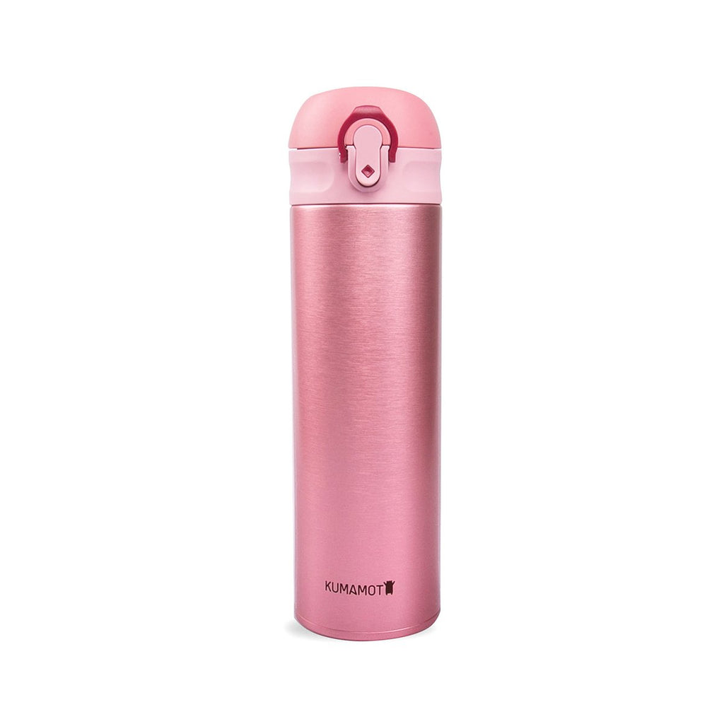 Kumamot Adult Thermos Flask Bottle 480ml - Pink