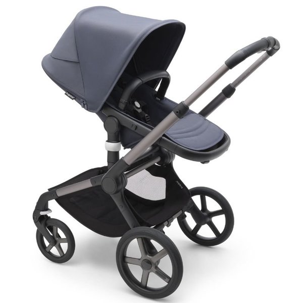 Bugaboo Fox5 Complete Stroller Graphite / Stormy Blue