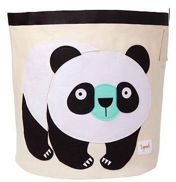 3 Sprouts Storage Bin Panda