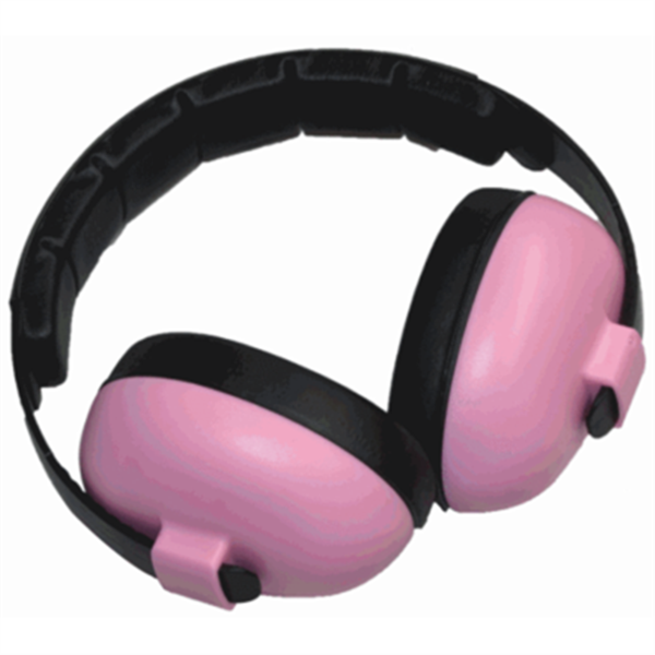 Banz Bluetooth Earmuffs Baby Mini Pink