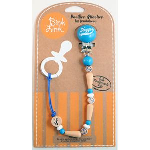Bink Link Pacifier Holder - Slugger Blue