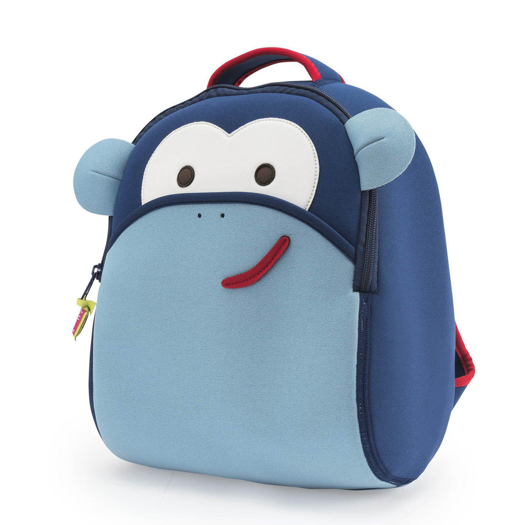 Dabbawalla Backpack Blue Monkey