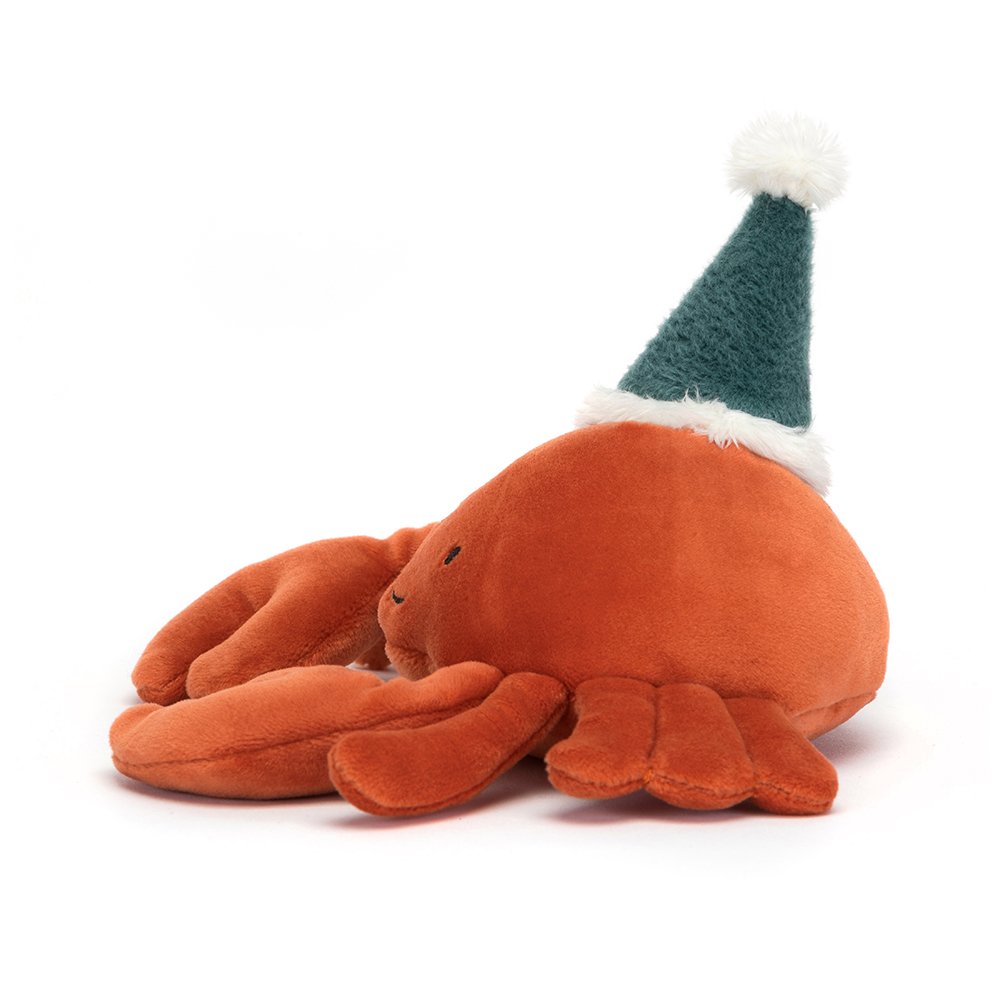 Jellycat Celebration Crustacean Crab (Green Hat) (CC3CR)