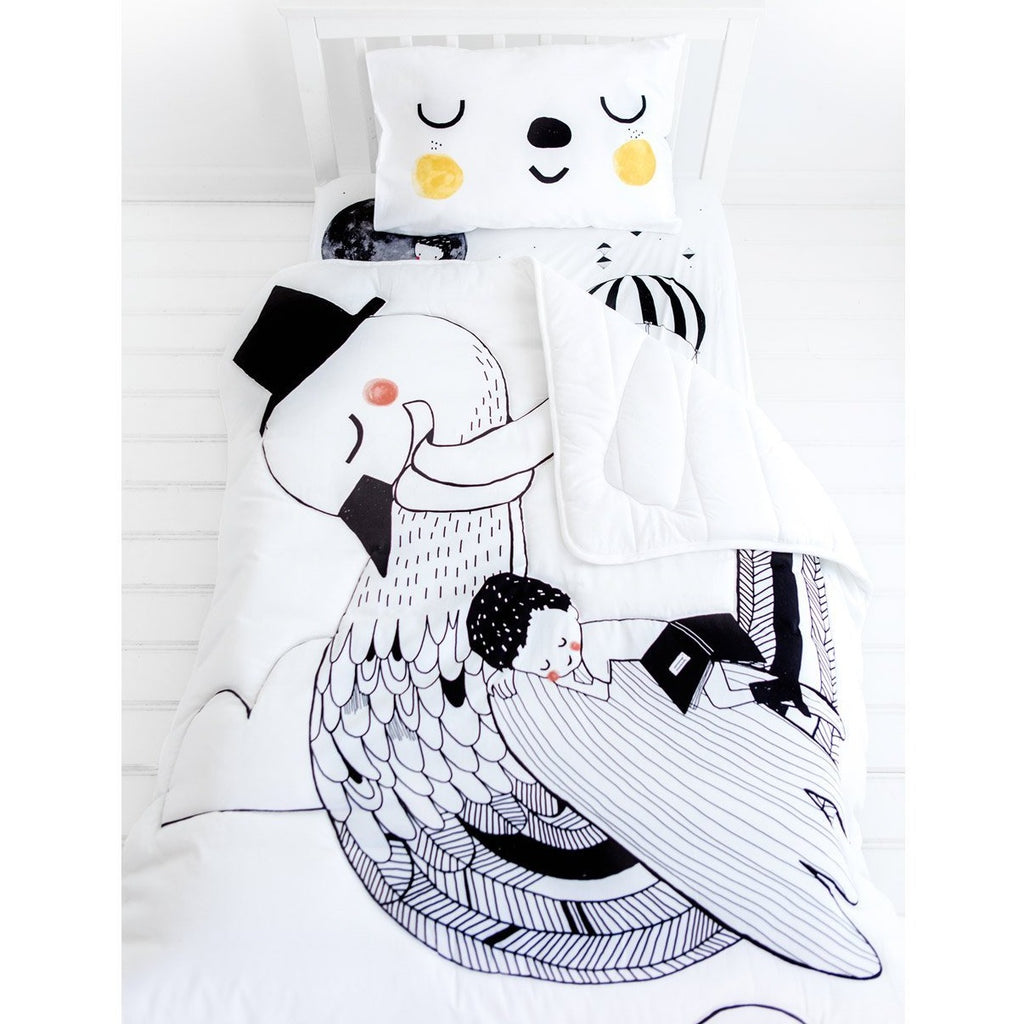 Rookie Humans Toddler Comforter - Swan