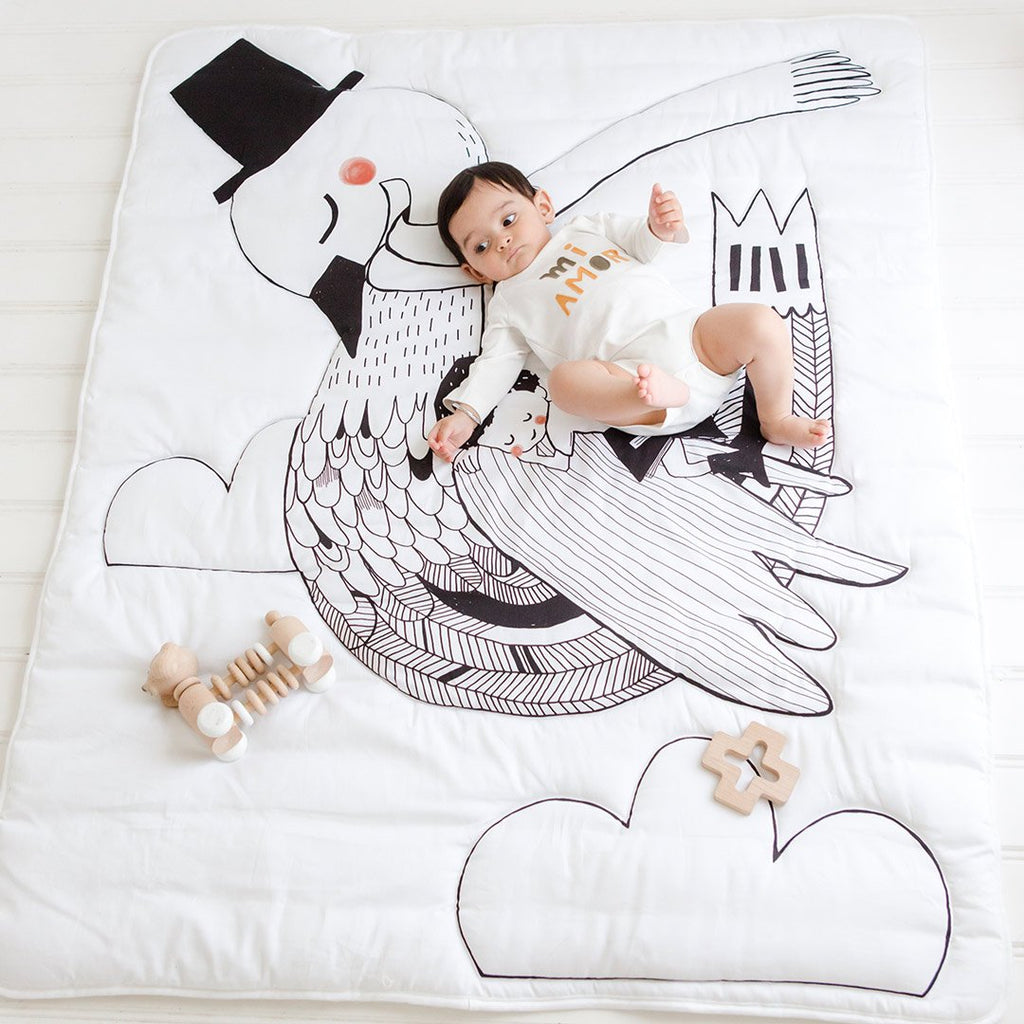 Rookie Humans Toddler Comforter - Swan