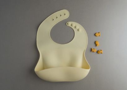 Loulou Lollipop Silicone Bib - Morning Sun