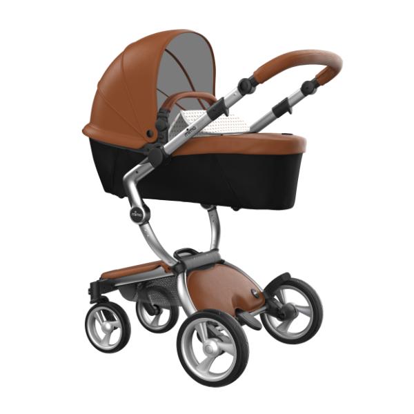 Mima Xari Stroller Aluminium Classis+Camel Seat+Sandy Beige Starter Pack A116-01609SB