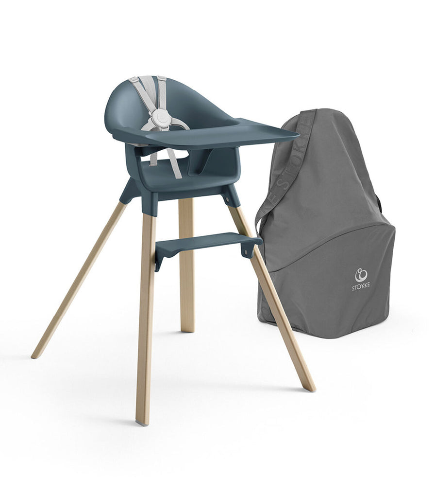 Stokke Clikk High Chair - Fjord Blue (FREE Travel Bag)