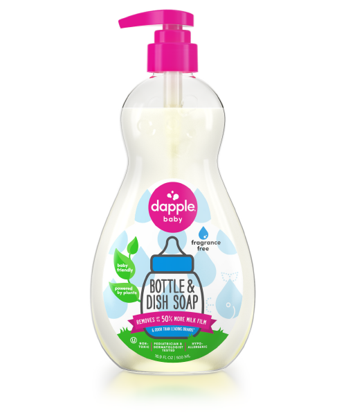 Dapple Baby Bottle& Dish Liquid Fragrance-Free 500ml