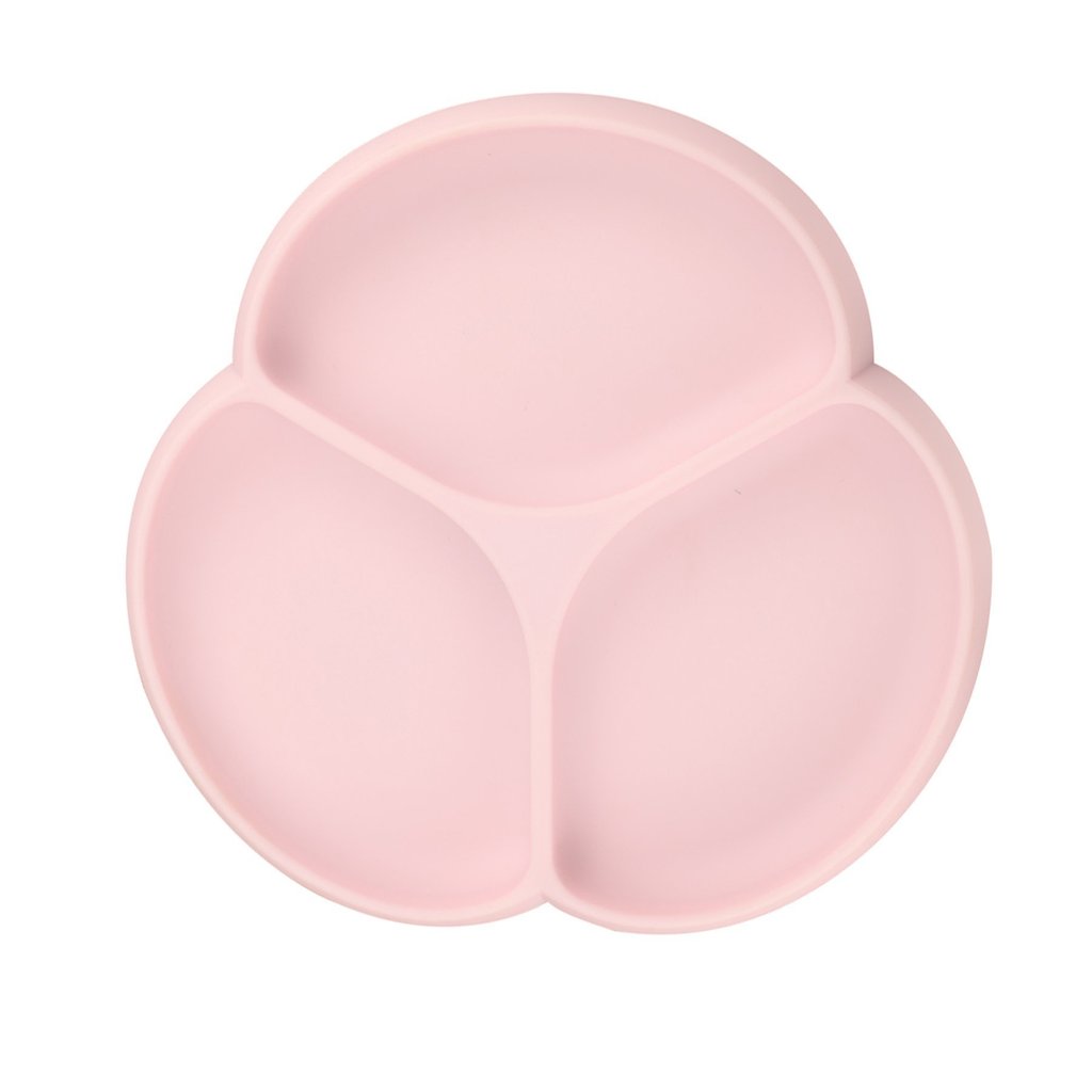 Glitter&Spice Suction Plate Delicate Pink