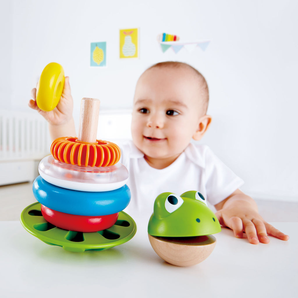 Hape Mr.Frog Stacking Rings E0457