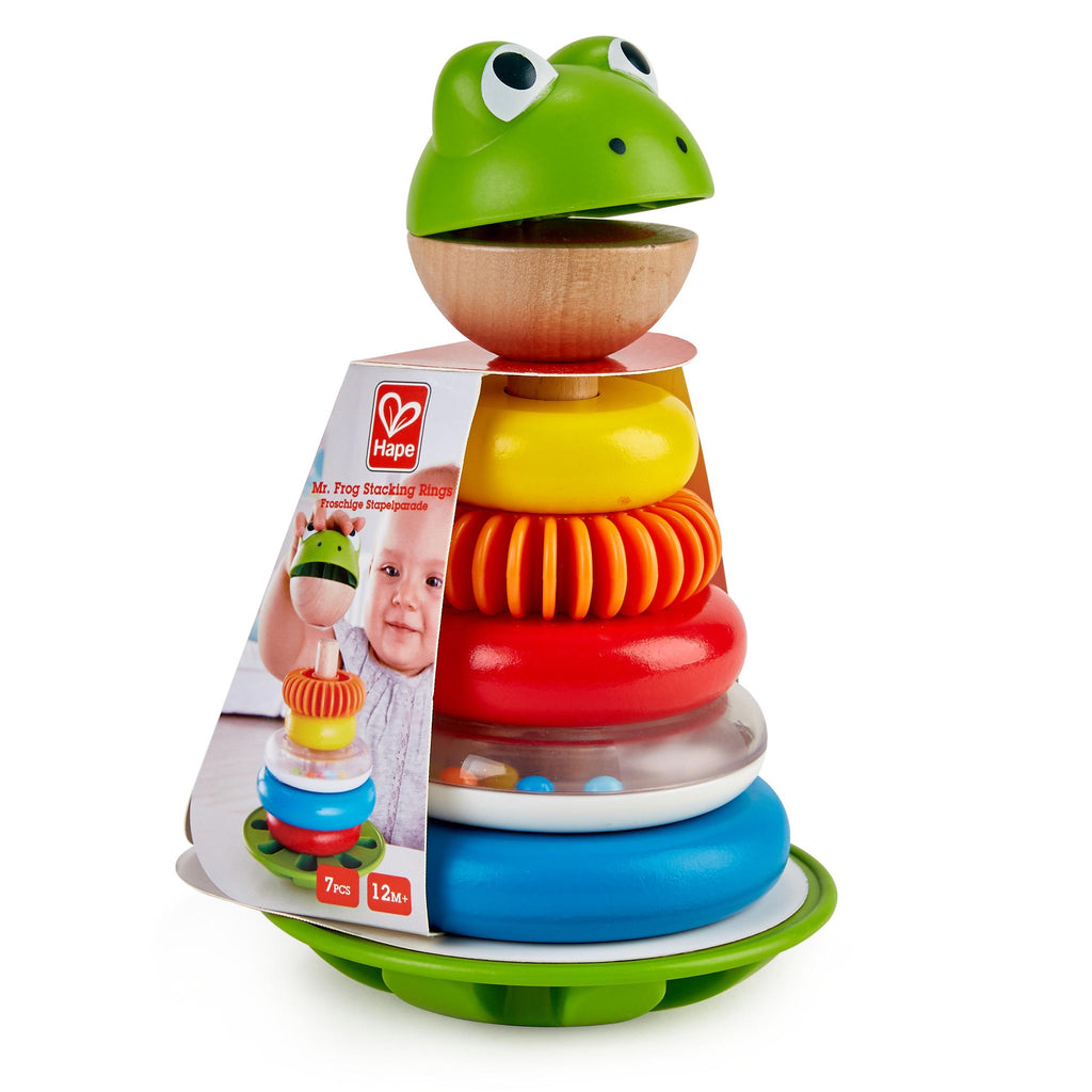 Hape Mr.Frog Stacking Rings E0457