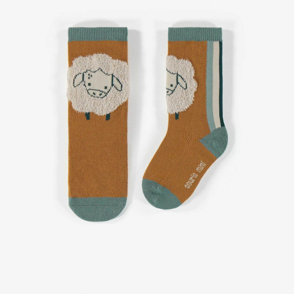 Souris Mini Sheep Socks - Baby Boy (F21B9102B-29)