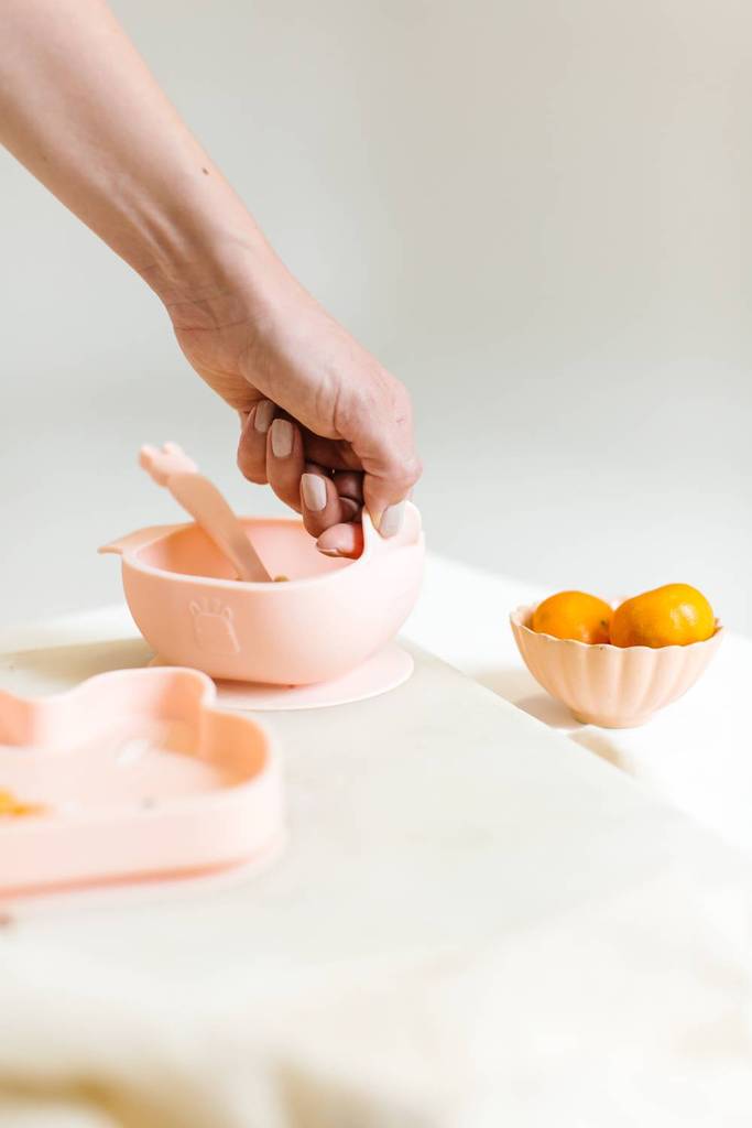 Loulou Lollipop Silicone Snack Bowl - Pink