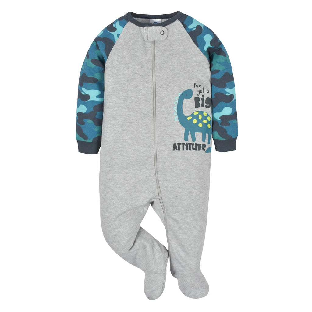 Gerber Sleep N Play Footie - Dino