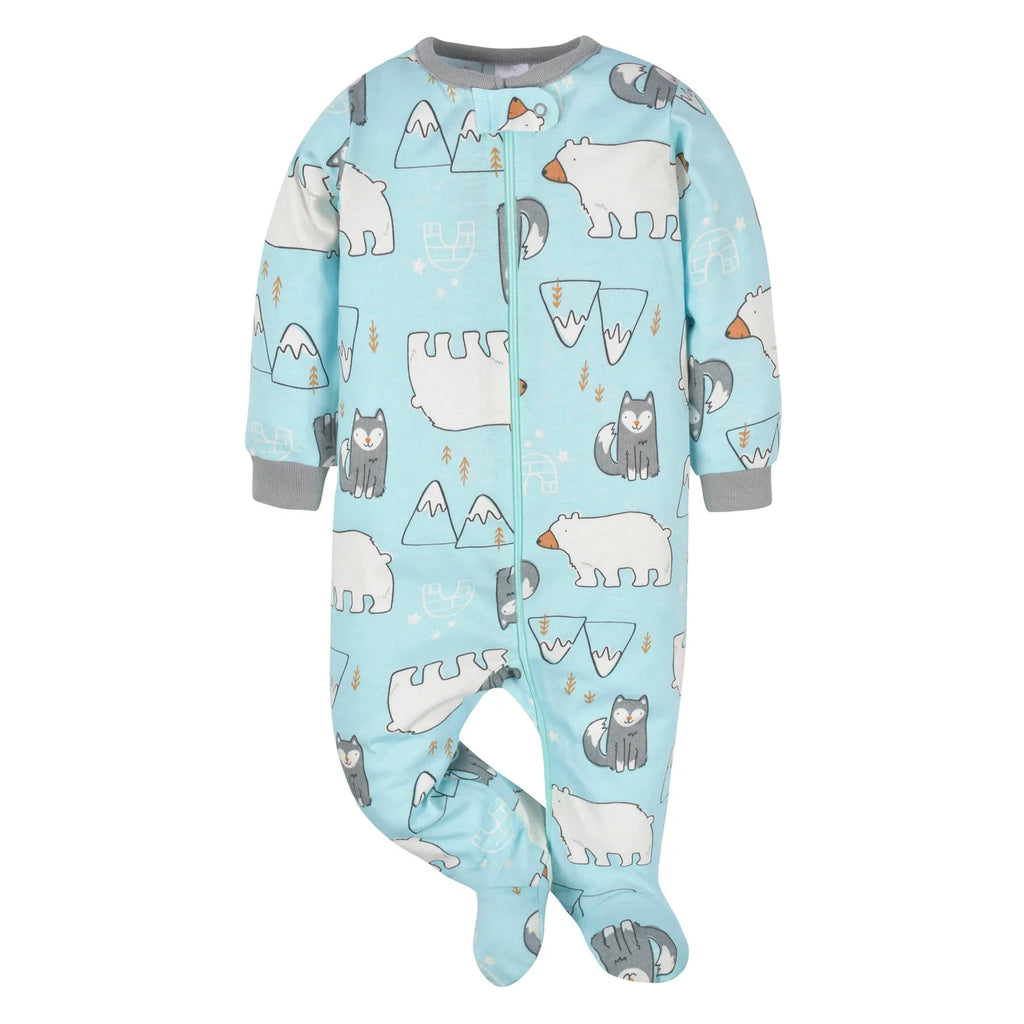 Gerber Sleep N Play Footie - Polar Pols