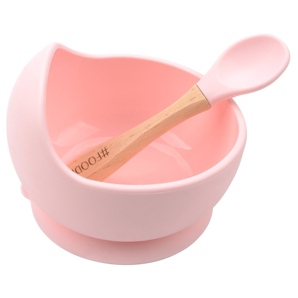 Glitter&Spice Bowl&Spoon Delicate Pink