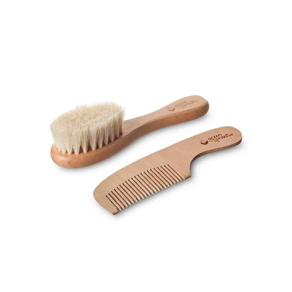 Green Sprouts Baby Brush and Comb Set