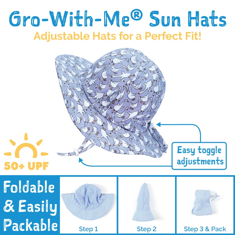Kids’ Gro-With-Me® Cotton Floppy Hat | Narwhale