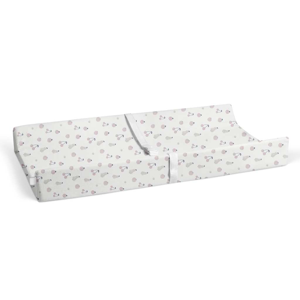 Coccoli Changing Pad Cover - Peach Skin Fruit