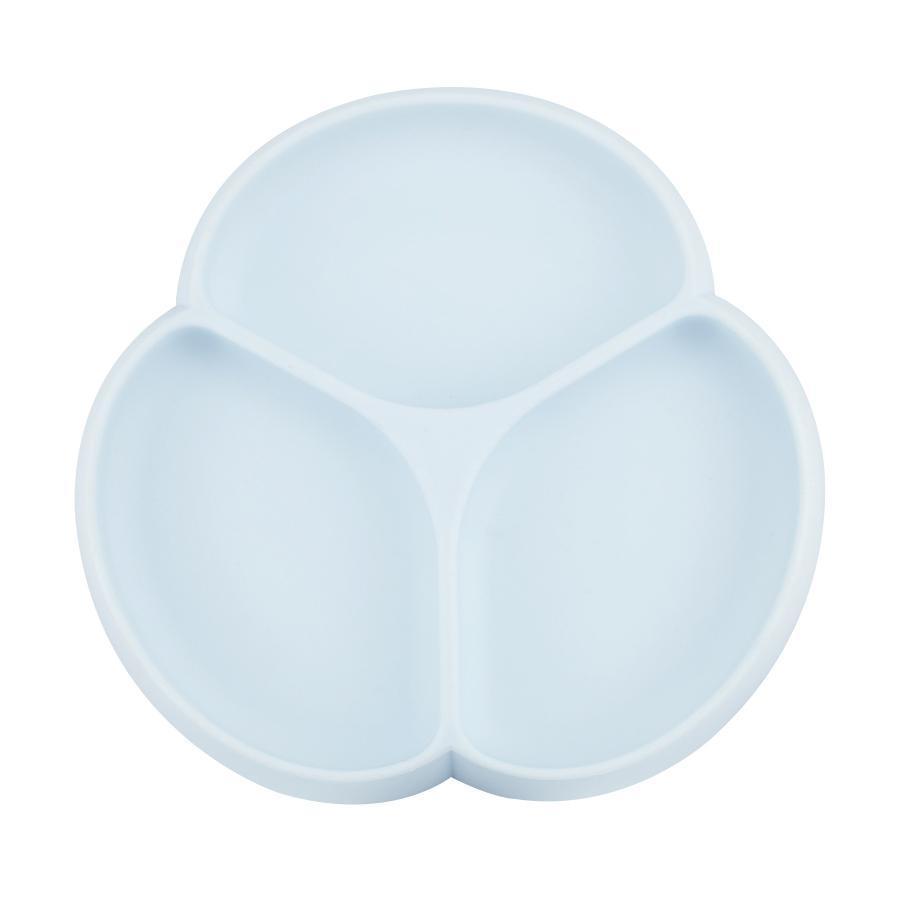 Glitter&Spice Suction Plate Ice Blue