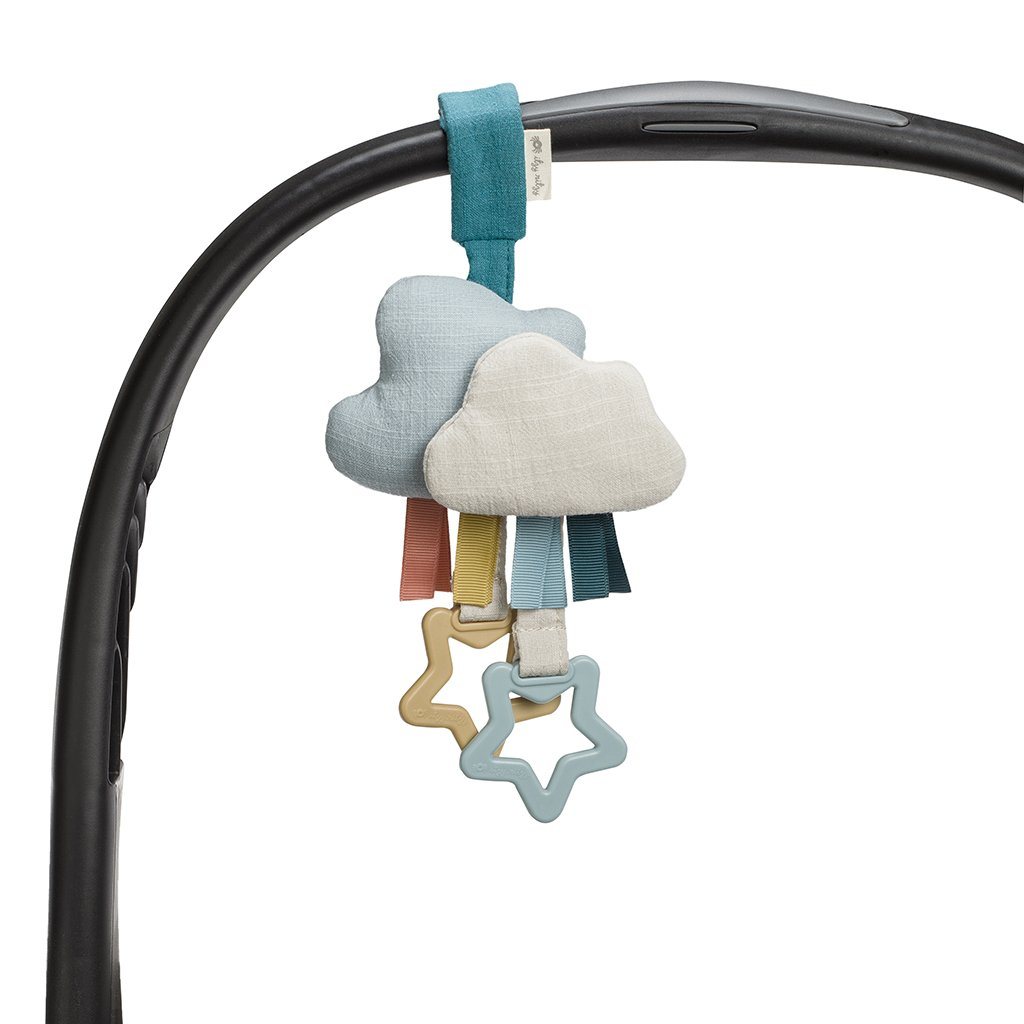 Itzy Ritzy Jingle Attachable Travel Toy - Cloud