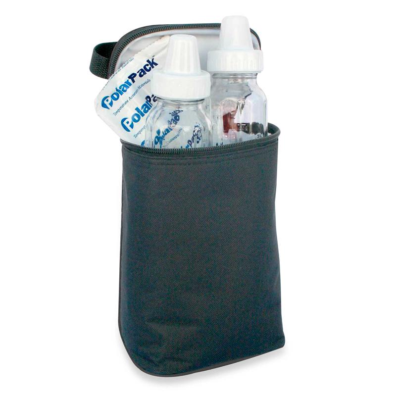 Jl Childress Two Cool 2-Bottle Cooler in Black