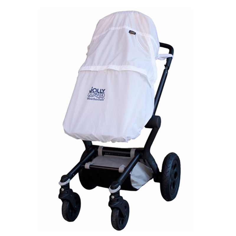 Jolly Jumper Weather Safe Waterproof Stroller Cover - White
