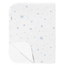 Kushies Deluxe Change Pad Blue Scribble Stars P210-605