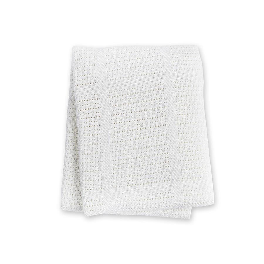 Lulujo Cellular Blanket - White (LJ750)