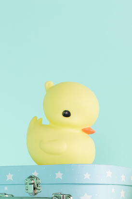 A Little Lovely Mini Yellow Duck Light (LL-LLDUYL37)
