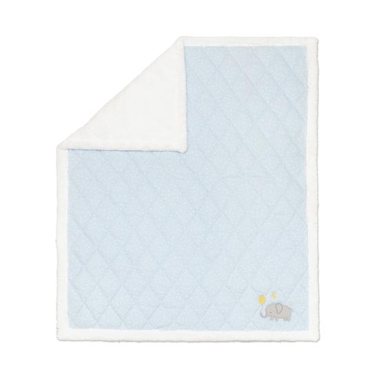 Living Textiles Muslin Stroller Blanket - Mason Elephant (203279)