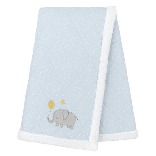 Living Textiles Muslin Stroller Blanket - Mason Elephant (203279)