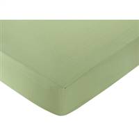 Kidiway Waterproof Breathable Fitted Crib Sheet Green