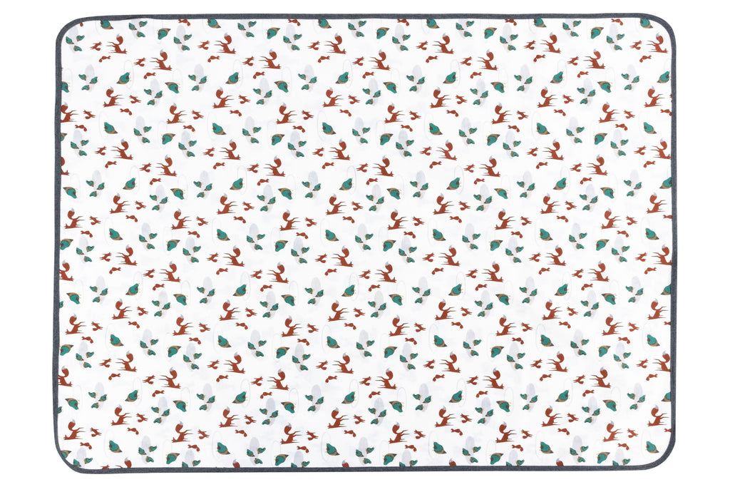 Nest Designs Organic Cotton Waterproof Change Pad (Large) - Foxes (ND21F552U39FOXL)