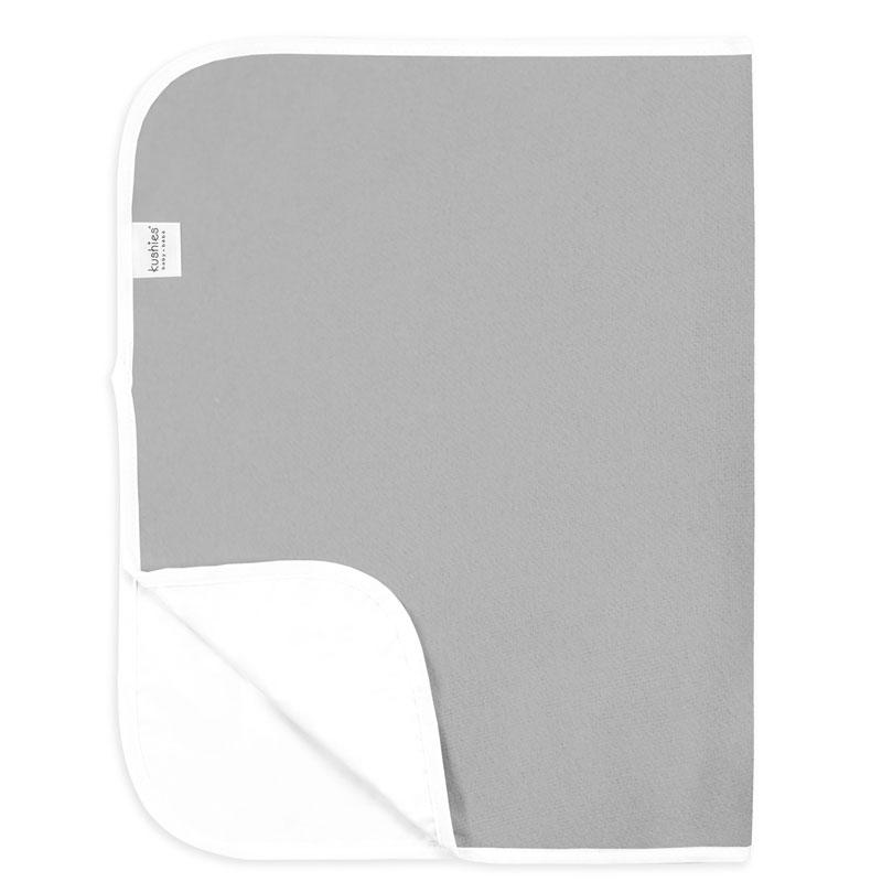 Kushies Flannel Flat Changing Pad - Grey (P210-GRY)