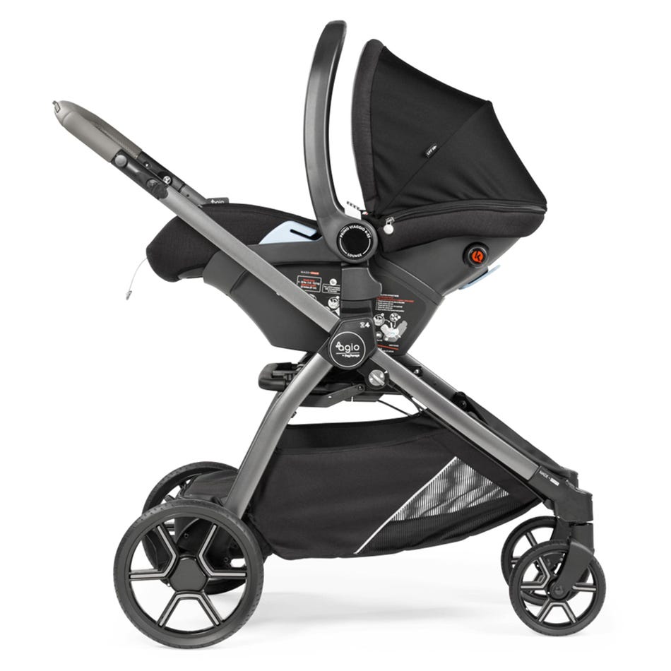 Peg Perego Z4 Agio Stroller - Black Pearl (IP2400BX00BA13PL63)